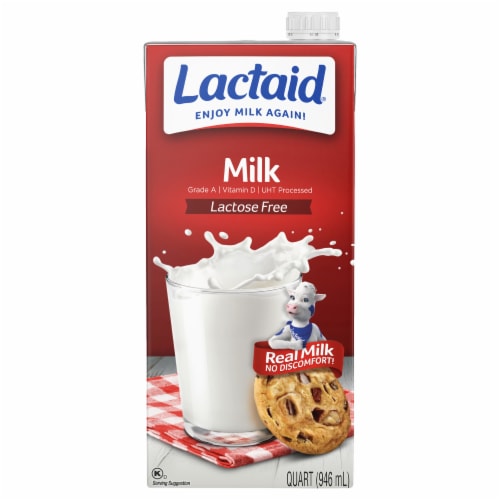 Lactaid® 100% Lactose Free Milk Perspective: front