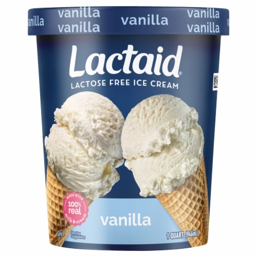 Lactaid Lactose Free Vanilla Ice Cream Tub