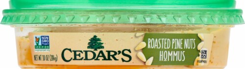 Cedars Natural Roasted Pine Nut Hommus Perspective: front