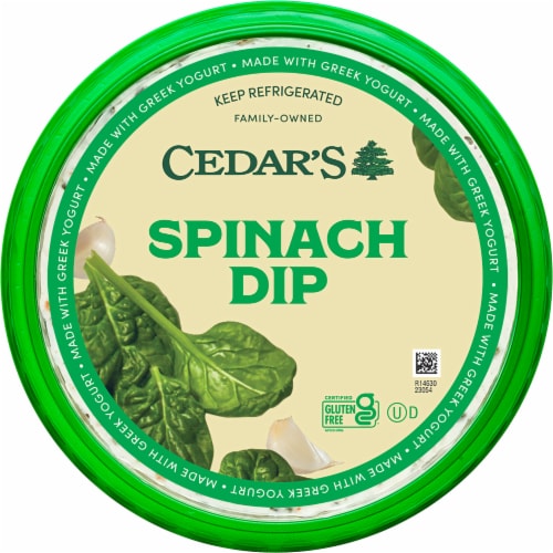 Cedar's Foods Spinach Dip Perspective: front