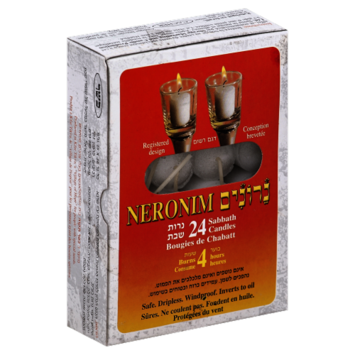 Neronim Sabbath Candles Perspective: front