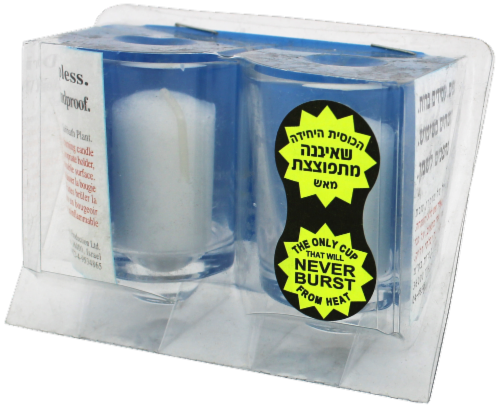 Neronim Glass Cups Candles Perspective: front
