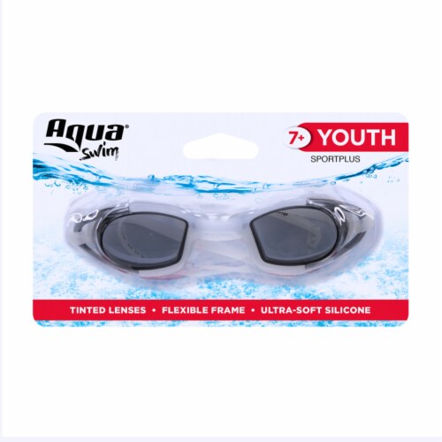 Aqua Leisure Silicone Goggles Total Qty 1 Count of 1 Smith s Food and Drug