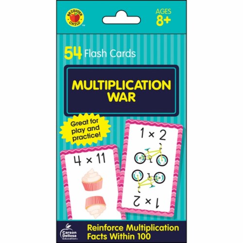 Multiplication War Flash Cards, 1 Kroger