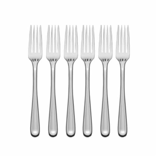 Towle Living Forged Olivia Salad Forks Perspective: front