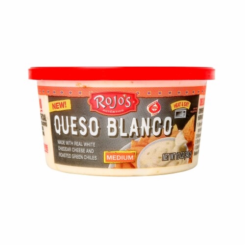 Rojo's® Queso Blanco Medium 12oz Perspective: front