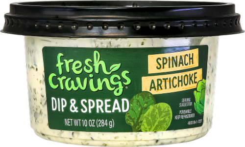 Fresh Cravings® Spinach Artichoke Dip & Spread Perspective: front