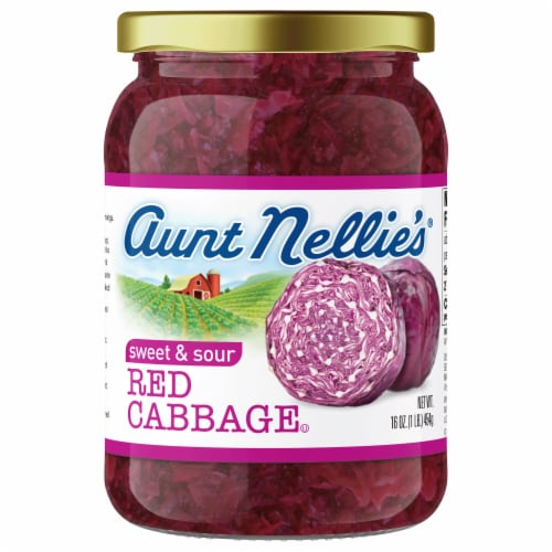 Aunt Nellie's Sweet & Sour Red Cabbage Perspective: front