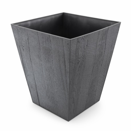 Suncast Farmhouse Planter - Gray Perspective: front