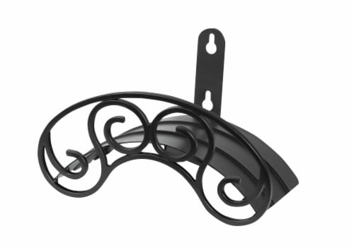 Suncast 100 ft. Black Wall Mounted Hose Hanger Suncast 100 ft. Black Wall Mounted Hose Hanger