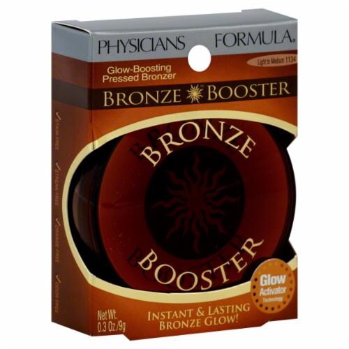 Physicians Formula Bronze Booster Glow-Boosting Pressed Bronzer - 1134 Light to Medium Perspective: front