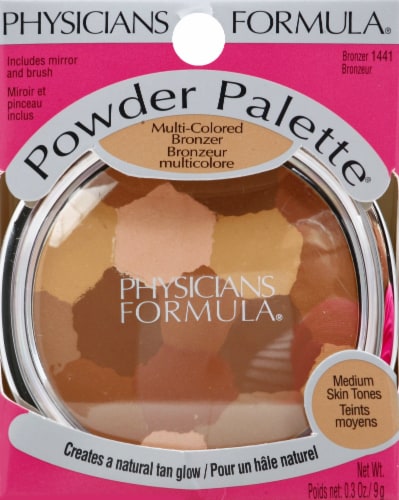 Physicians Formula 1441 Multi-Colored Bronzer Powder Palette Perspective: front