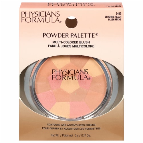 Physicians Formula Blushing Peach 2465 Multi-Colored Blush Powder Palette Perspective: front