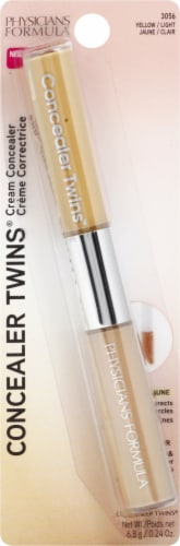 Physicians Formula® Concealer Twins® Yellow/Light 2-in-1 Correct & Cover Cream Concealer Perspective: front
