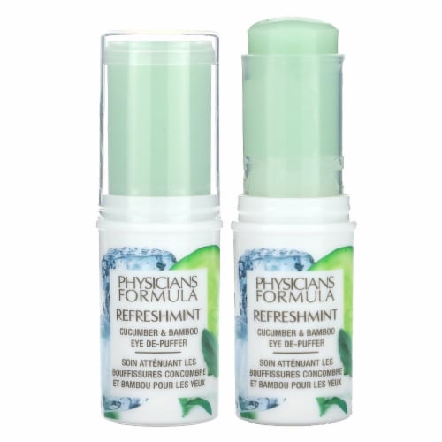 Physicians Formula® RefreshMint Cucumber & Bamboo Eye De-Puffer Stick Perspective: front