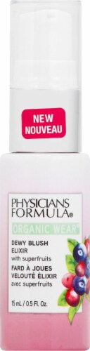 Physicians Formula Organic Wear Pink Berry Dewy Blush Elixir Perspective: front