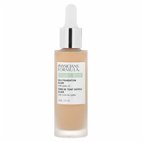 Physicians Formula Organic Wear 03 Light Silk Foundation Elixir Perspective: front
