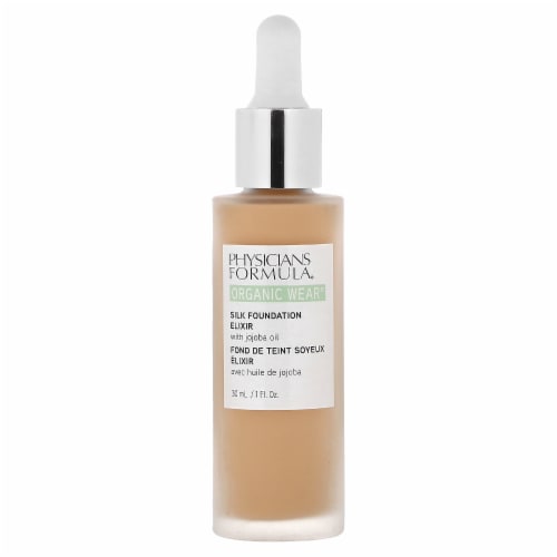 Physicians Formula Organic Wear 05 Medium Silk Foundation Elixir Perspective: front