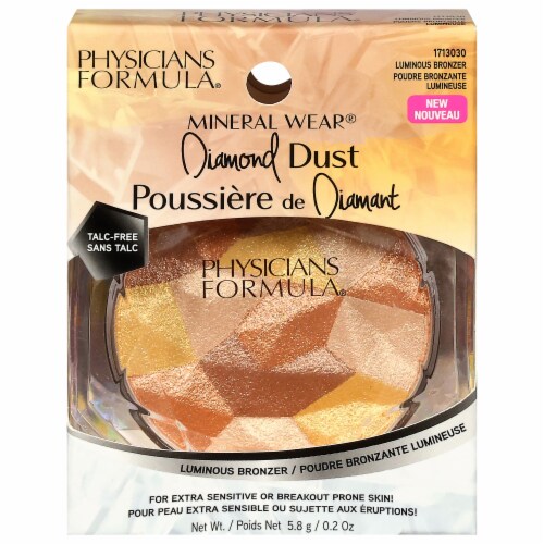 Physicians Formula® Mineral Wear® Diamond Dust - Luminuos Bronzer Perspective: front