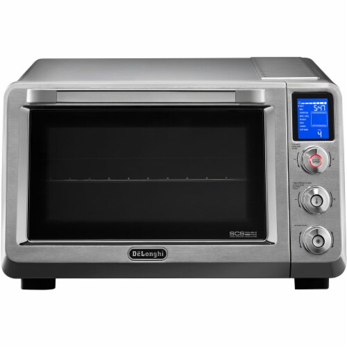 De'Longhi Livenza Convection Oven with Double Surround Cooking and Rack Perspective: front
