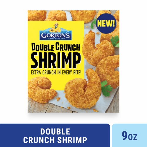 Gorton's Double Crunch Shrimp, Breaded Tail Off, Frozen Perspective: front