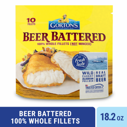 Gorton's® Beer Battered Fish Fillets Perspective: front