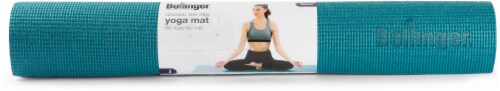Bollinger® Classic No-Slip Yoga Mat - Teal - 3mm Perspective: front