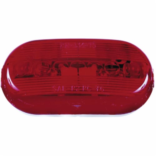 Peterson Oblong Red 2 In. Clearance Light V135R Perspective: front