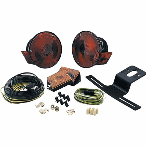 Peterson 80 In. Wide and Under Trailer Light Kit V540 Perspective: front