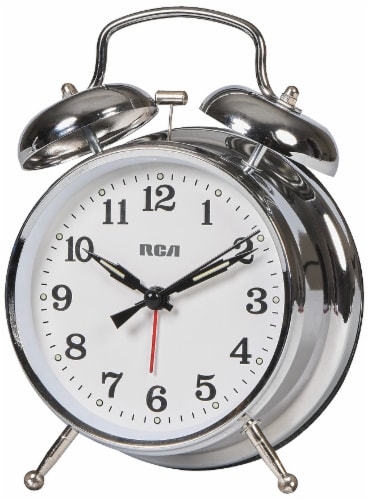 tafereel jaloezie vriendelijke groet RCA Quartz Alarm Clock - Silver, 1 ct - Ralphs