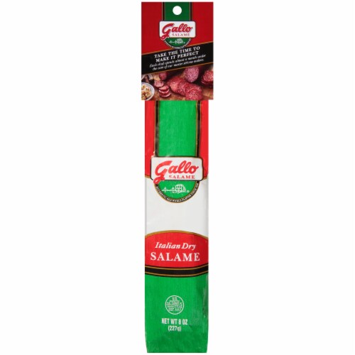 Gallo Salame Italian Dry Salame Perspective: front