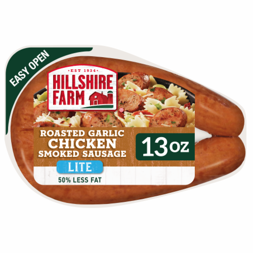 Hillshire Farm® Roasted Garlic Chicken Smoked Sausage Rope Perspective: front