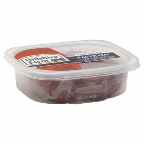Hillshire Farm Thin Sliced Pastrami Lunch Meat Perspective: front