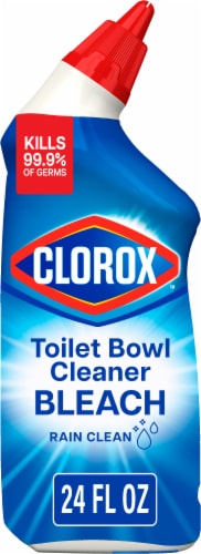 Clorox Rain Clean Bleach Toilet Bowl Cleaner Perspective: front