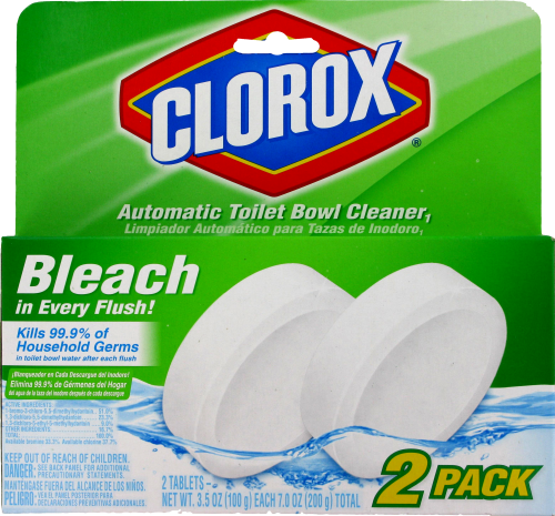 Clorox Automatic Toilet Bowl Cleaner Bleach Perspective: front
