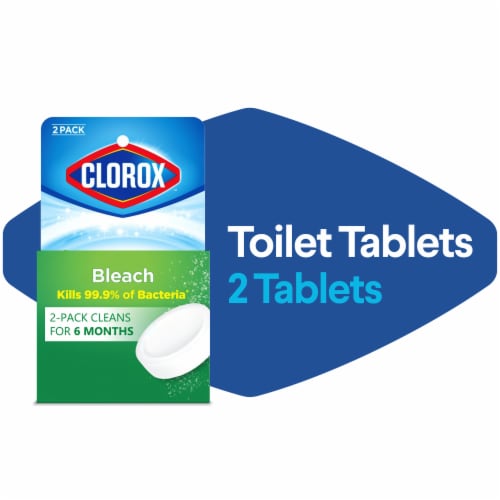 Clorox Ultra Clean Bleach Toilet Tablets