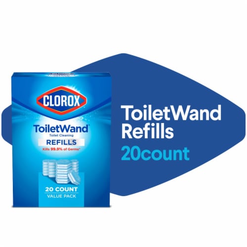 Clorox ToiletWand Disinfecting Refills Disposable Wand Heads