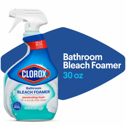 Clorox 30 Oz. Disinfecting Bleach Foamer Bathroom Cleaner - Power Townsend  Company