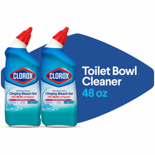 Clorox Toilet Bowl Brush, with Under Rim Scrubber