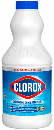 Clorox Splash-Less Clean Linen Concentrated Formula Bleach, 40 OZ Bottle