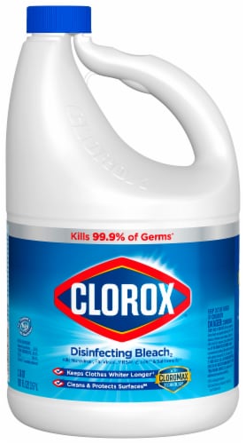 Clorox Disinfecting Liquid Bleach Cleaner, Regular Scent, 81 fl oz 