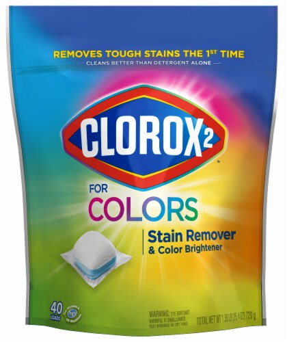 Clorox 2 Stain Remover & Color Booster Packs Perspective: front