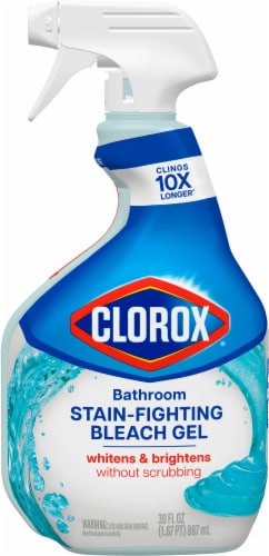 Clorox® Bathroom Stain-Fighting Bleach Gel Perspective: front
