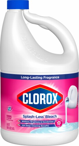 Clorox Splash-Less Fresh Meadow Scent Bleach Perspective: front