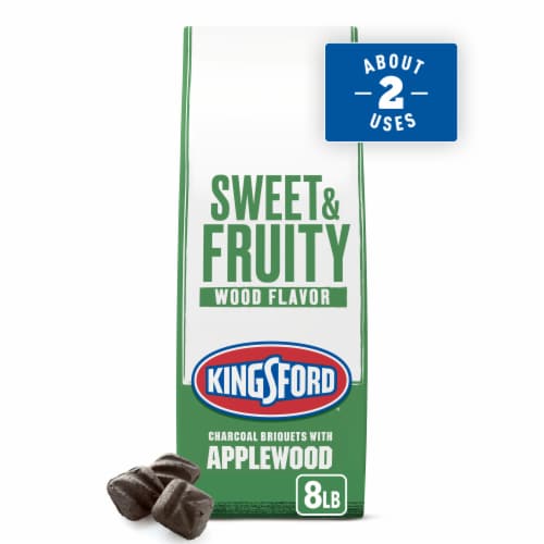 Kingsford BBQ Charcoal Briquettes with Applewood Perspective: front