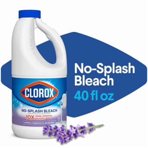 Clorox Splash-Less Lavender Bleach Perspective: front