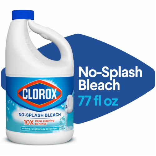 Clorox Splash-Less Clean Linen Bleach Perspective: front