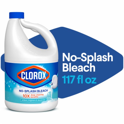 Clorox Splash-Less Clean Linen Bleach Perspective: front