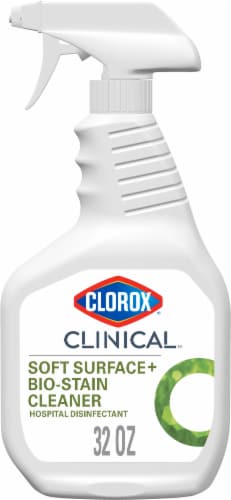 Clorox Clinical Soft Surface + Bio-Stain Disinfectant Spray Perspective: front