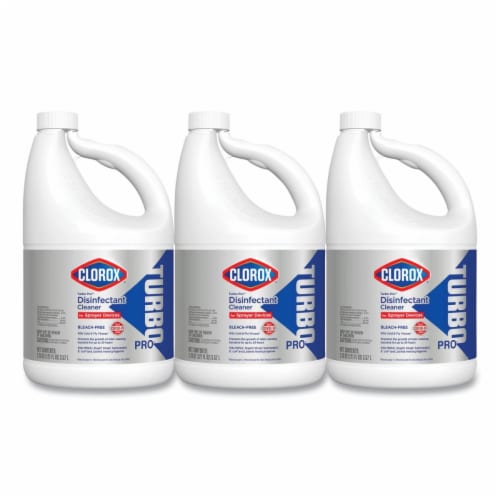 Clorox 60091 121 oz Turbo Pro Disinfectant Cleaner for Sprayer Devices Perspective: front